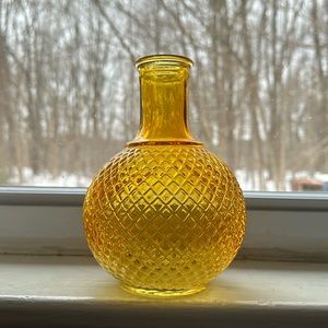 Vintage amber vase